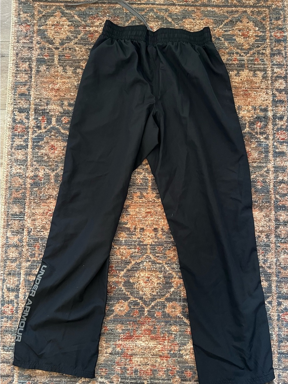 Under Armour Black Men's Athletic Joggers with Elastic Waist - Picture 2 of 2
